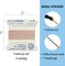 Griffin Nylon Bead Cord Perlseide – Size 5 (0.65mm) – 2 Meters per Card – Stainless Steel Needle Attached – for Knotting Pearls, Gemstones, Crystals and Beads
